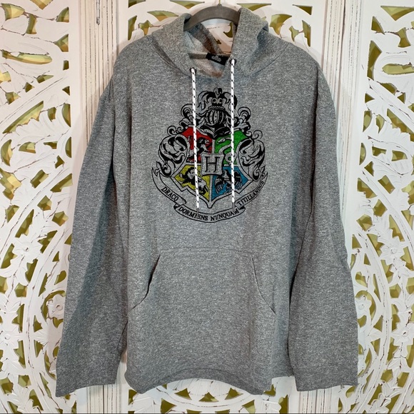 Harry Potter Crest Hoodie Sweatshirt